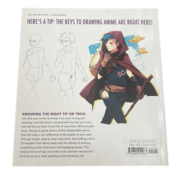The Master Guide to Drawing Anime Book Tips & Tricks Christopher Hart Paperback - Picture 4 of 16